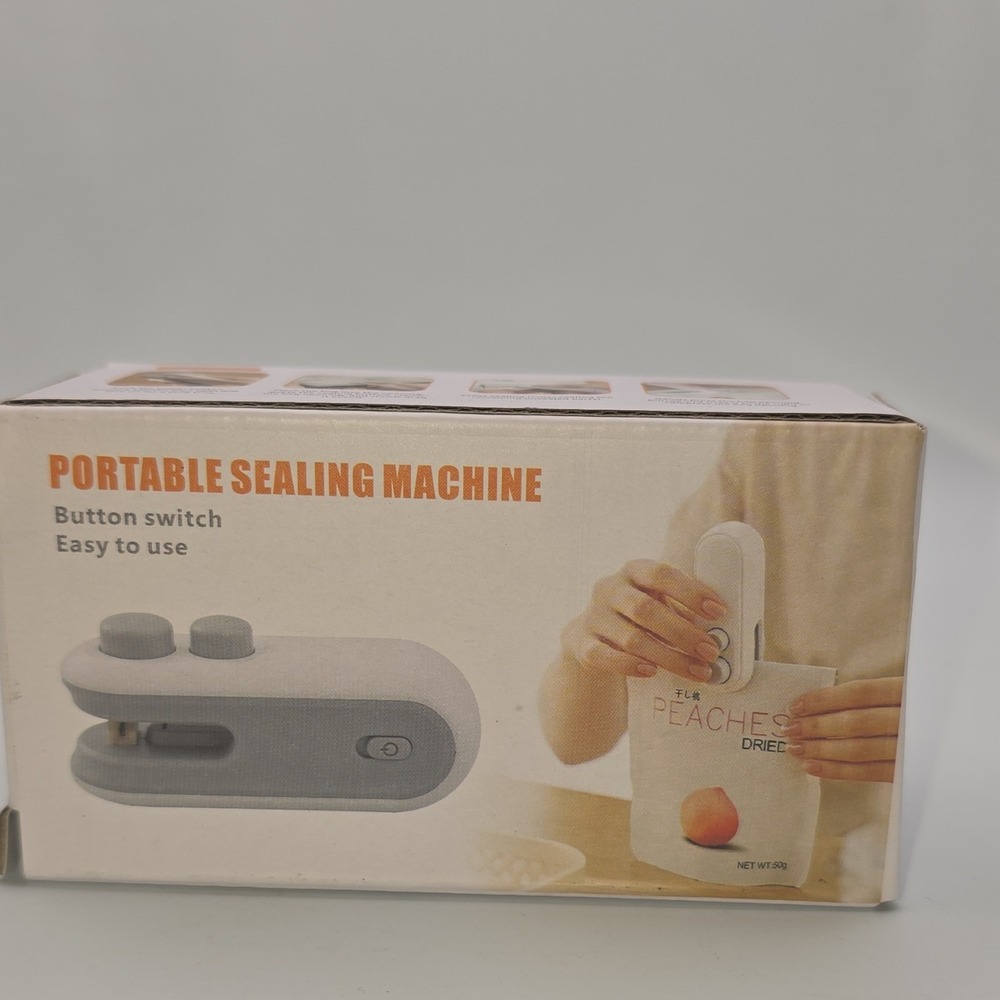 Portable‎ Sealing Machine Easy to Use Button Switch with USB Cable for Packaging